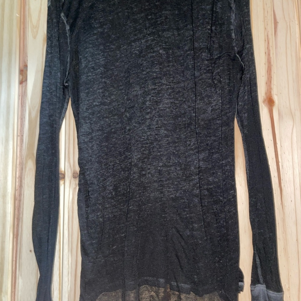 Victoria’s Secret PINK, sheer, long sleeve top, Size L - Picture 2 of 4